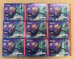 Lot of (9) Magic: The Gathering MTG Marvel's Spider Man Collector Booster Box - Image 1