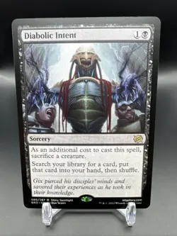 Diabolic Intent The Brothers' War Regular NM MTG - Image 1