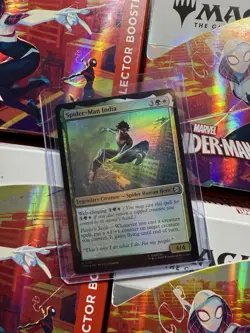 Magic the Gathering Spiderman Spider-Man India Holo , - 0151 - NM - MTG - Image 1