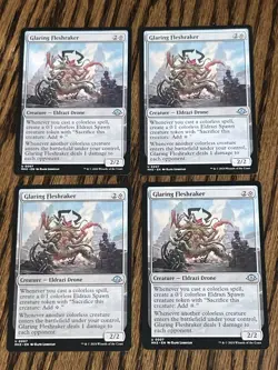 MTG - 4 x Glaring Fleshraker - Modern Horizons 3 - Playset - Near Mint NM Magic - Image 1