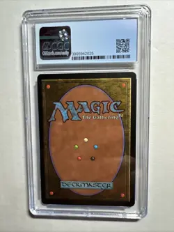 MTG Beta U W White Ward CGC9 Mint (Mint surface, corners, edges) 1993 - Image 2