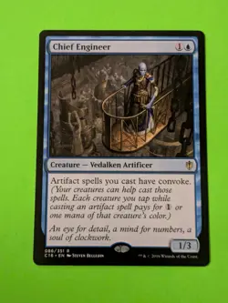 Chief Engineer C16 - Magic The Gathering MTG Collectible Card game RARE - Image 1