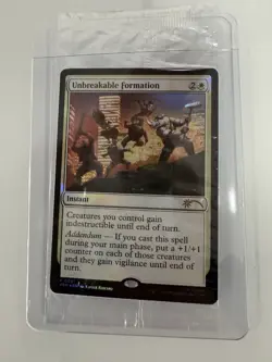 TMNT Unbreakable Formation NYCC 2025 MTG Promo Magic The Gathering Ninja Turtles - Image 1