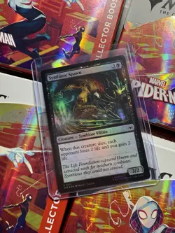 Magic the Gathering Spiderman Symbiote Spawn Holo , - 0011 - NM - MTG - Image 1