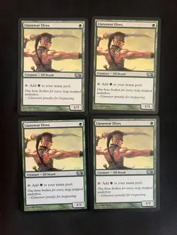 Llanowar Elves x4 [Core Set M12] Magic MTG Cards NM/LP - Image 1