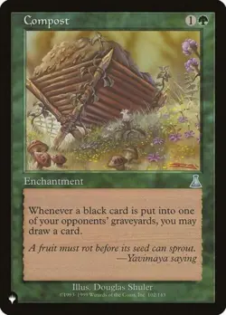Compost - Light Play MTG The List - Image 1