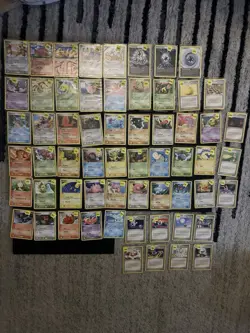 Vintage EX Unseen Forces Pokemon Card Lot Great Set Filler LP - Image 1