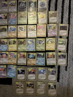 Vintage EX Unseen Forces Pokemon Card Lot Great Set Filler LP - Image 3