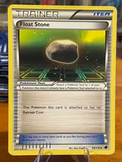 2013 Pokemon Black & White Plasma Freeze Trainer Float Stone 99/116 Uncommon MP - Image 1