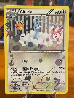 2016 Pokemon XY Generations Altaria RC24/RC32 Reverse Holo Uncommon Stage 1 MP - Image 1