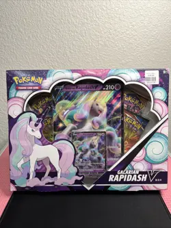 Pokemon TCG: Galarian Rapidash V Box - Factory Sealed New! 820650808739 - Image 2
