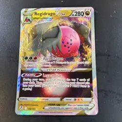 Pokemon Regidrago VSTAR - 136/195 - Silver Tempest - Holo - Ultra Rare - Image 1