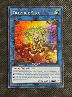 YuGiOh! - Traptrix Sera RA04-EN075 Super Rare 1st Edition Near Mint - Image 1