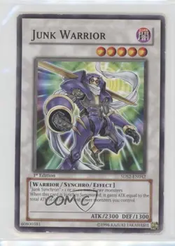 Junk Warrior 1st Ed. YuGiOh 5D's 2 Starter Deck #5DS2-EN042 2009 - Image 1