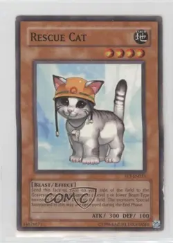 Rescue Cat Unlimited YuGiOh Flaming Eternity #FET-EN033 2005 - Image 1