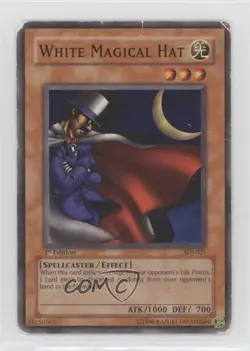 White Magical Hat 1st Ed. YuGiOh Starter Deck Joey #SDJ-021 2003 - Image 1