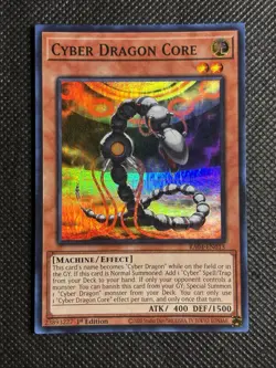 YuGiOh! - Cyber Dragon Core RA04-EN013 Super Rare 1st Edition Near Mint - Image 1