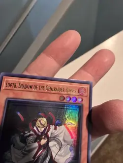 Yugioh! Loptr, Shadow of the Generaider Bosses ETCO-EN028. 1st Ed. Ultra. LP. - Image 4