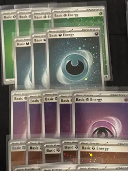 Pokemon TCG 151 Reverse Holo Energy Card Lot 001 + 002 + 003 + 004 -NM/M 🇺🇸 - Image 3