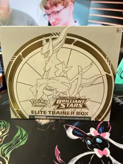 Pokemon Brilliant Stars ETB Elite Trainer Box TCG Trading Cards(SEALED!!) 820650870125 - Image 1