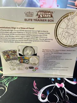 Pokemon Brilliant Stars ETB Elite Trainer Box TCG Trading Cards(SEALED!!) 820650870125 - Image 2