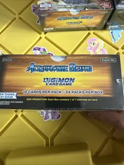 Bandai Digimon Card Game Alternative Being Booster Box Ex04 - Image 2