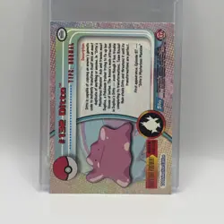 DITTO #132 - SILVER Holo - Blue Logo - SERIES 3 - TOPPS POKEMON CARD - LP+ - Image 2