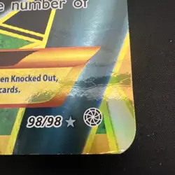 M Rayquaza EX 098/098 Jumbo Cards Holo - Image 3