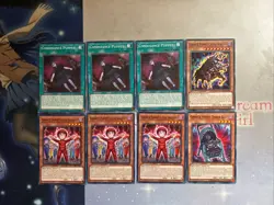 Yugioh Gimmick Puppet Deck Core 8 Card Lot - Condolence Puppet IGAS-EN059 1st Ed - Image 1