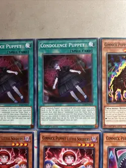 Yugioh Gimmick Puppet Deck Core 8 Card Lot - Condolence Puppet IGAS-EN059 1st Ed - Image 2