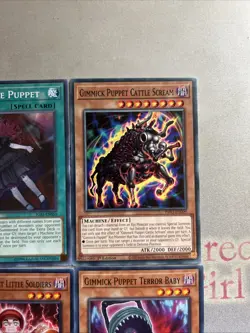 Yugioh Gimmick Puppet Deck Core 8 Card Lot - Condolence Puppet IGAS-EN059 1st Ed - Image 3