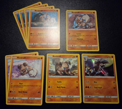 Rockruff (8x) & Lycanroc - Pokemon Cards mini-set - Image 1