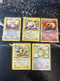 Pokemon Jungle 1ST EDITION NON HOLO Complete 48 Card Lot Rare Common Uncommon - Image 2