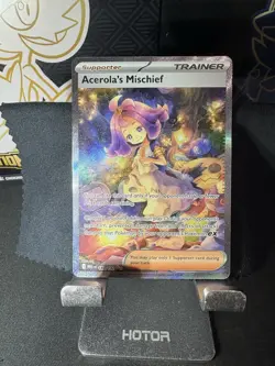 Acerola’s Mischief SIR English 183/132 Pokemon TCG Card - Image 1