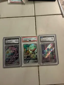 lot of 3 graded jp pokemon cards - Image 1