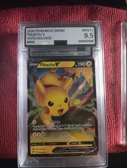 Pokemon Lot 5 Graded Cards 9.5 Better One From The Record Breaking Collection NM - Image 1