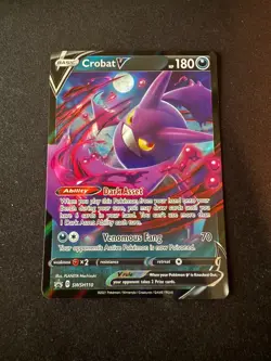 Crobat V SWSH110 SWSH: Sword & Shield Promo Cards Holo - Image 1