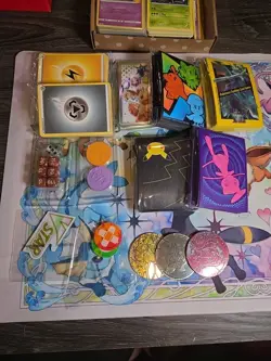 Pokemon Card Lot IR Ex Vintage Accessories Card Sleeves PSA Graded Vintage Bulk - Image 3