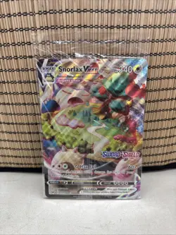 Snorlax VMAX Oversize Promo Jumbo Card Pokemon TCG Sealed Pokemon - Image 1