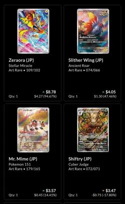 Pokemon TCG Illustration/Art Rare JP 20 Card Lot - Image 4