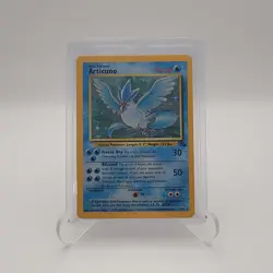 Pokemon Fossil Articuno 2/62 Holo Rare Card Unlimited LP/MP 1999 WOTC - Image 1