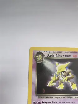 Pokemon Card Dark Alakazam 1/82 Team Rocket Set Rare Holo WOTC LP-MP - Image 5