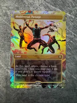 Multiversal Passage (Borderless) Marvel's Spider-Man Foil NM - MTG - Image 1