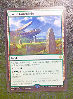 MTG Castle Garenbrig Throne of Eldraine 240/269 Regular Rare - Image 1