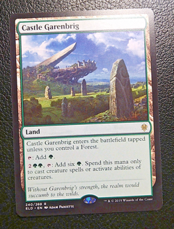 MTG Castle Garenbrig Throne of Eldraine 240/269 Regular Rare - Image 2