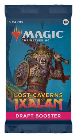 Magic the Gathering MTG Lost Caverns of Ixalan Draft Booster Pack Factory Sealed - Image 1