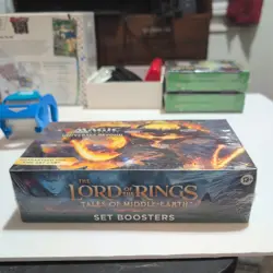 Magic the Gathering Lord of the Rings Tales of Middle Earth Set Booster New - Image 2