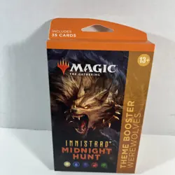 Magic The Gathering Black Innistrad Midnight Hunt Theme Booster Werewolves - Image 3
