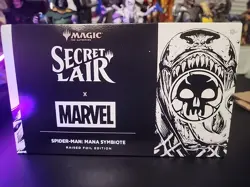 Secret Lair x Marvel's Spider-Man: Mana Symbiote - Raised Foil - Sealed - Image 1
