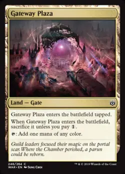 Gateway Plaza x4 4x War of the Spark NM MTG - Image 1